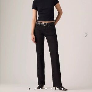 Levi's Women's Black Boot Cut Jeans